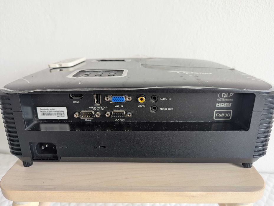 Projector - Optoma DX 322 DLP - 3800 Lumen - ótimo estado