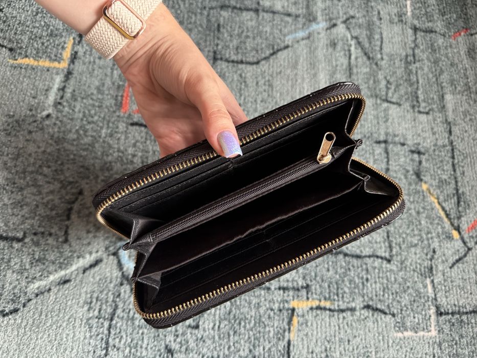 Skórzany portfel damski