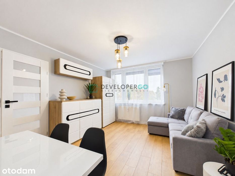 2 pokoje | 36,55 m² | Po remoncie | Centrum Pisza
