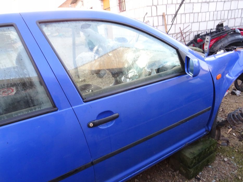 vw golf 4 iv drzwi prawe przód lw5z d5 elektryczne
