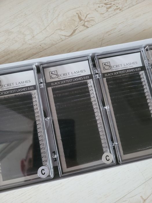 Rzęsy  Secret Lashes MIX 0.03 C