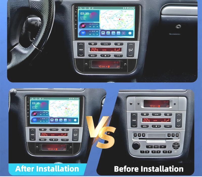 RÁDIO GPS ANDROID 13 PEUGEOT 406 95-04