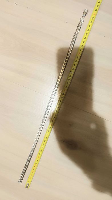 Gruby Łańcuch  PANCERKA  Srebro pr.925