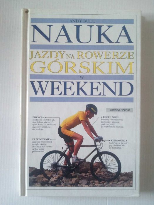 Nauka jazdy na rowerze górskim w weekend Andy Bull