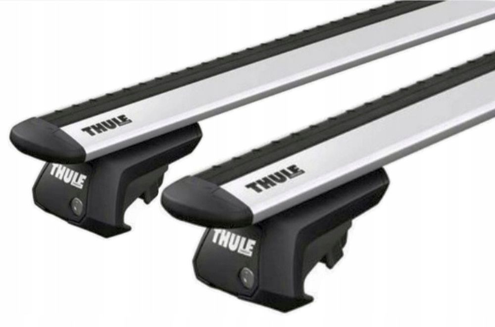 Thule Evo Raised Rail Bagażnik stopy + belki 127cm Nissan Qashqai