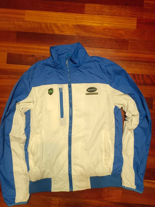 Kultowa Kurtka Adidas Originals x Porsche 911 S Niebiesko-Biała 2XL