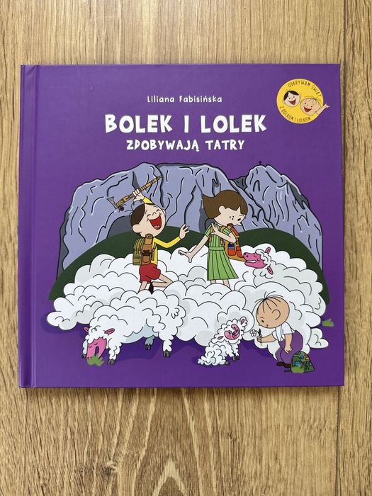 Książka dla dzieci Bolek i Lolek zdobywają Tatry