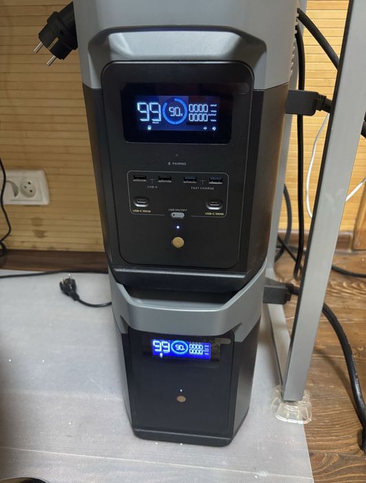 EcoFlow Delta 2 + Extra Battery 2kWh ОФІЦІЙНА у відмінному стані