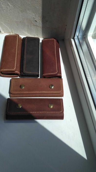 Ключницы кожанные. Ручная работа.