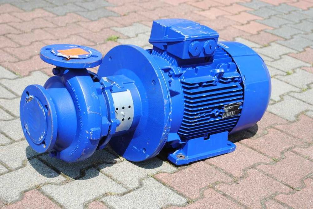 Pompa do wody KSB z silnikiem 11kw. 2955obr./min..