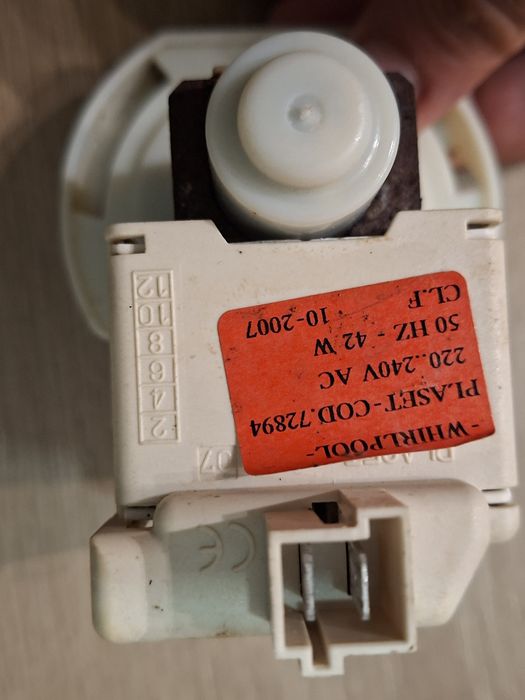 Bomba de Escoamento Plaset Whirlpool 72894