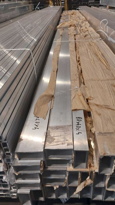 Profil aluminiowy, aluminium 80x40x4,0mm gat.6060, Bytom