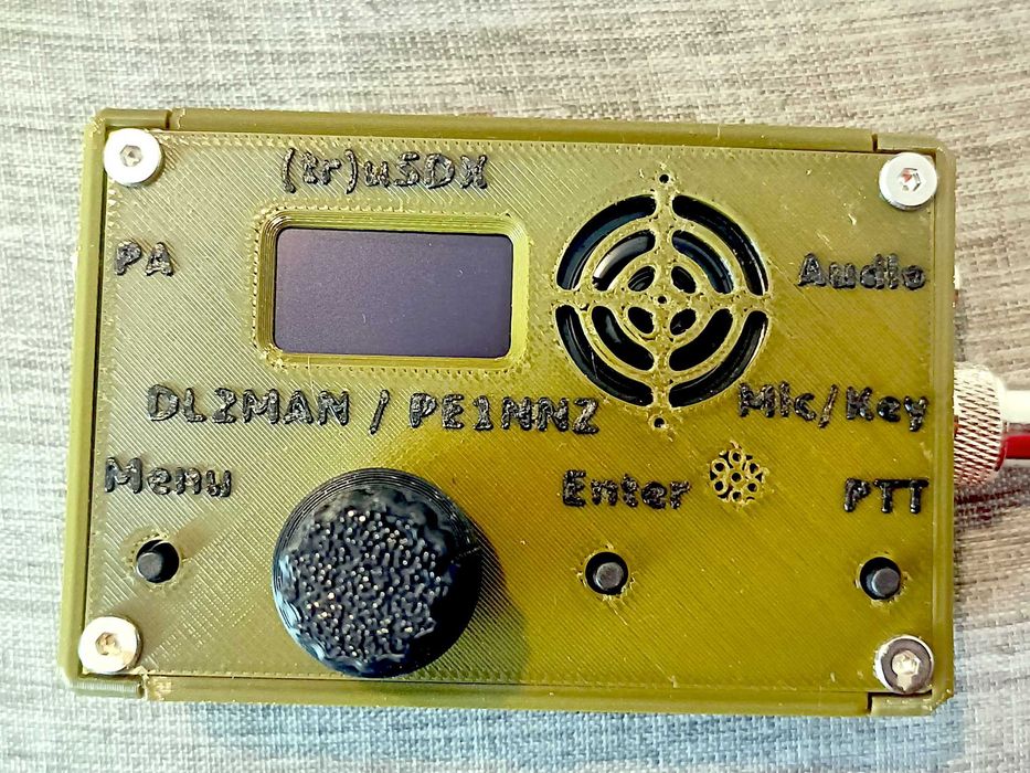 VENDO/TROCO — SDR Rádio (tr)uSDX DL2MAN original