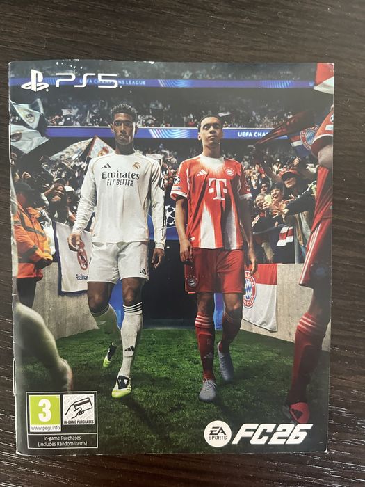FC 26 ваучер гри для ps5 ps 5 fifa 2026