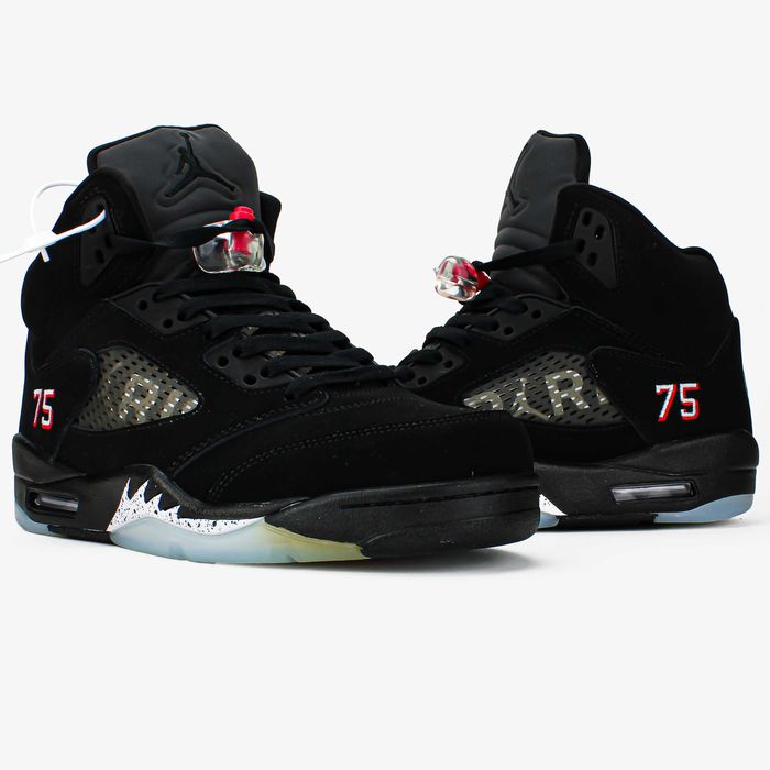 ! РОЗПРОДАЖ ! Nike Air Jordan 5 x PSG Blue White Black 41 42 43 44 45
