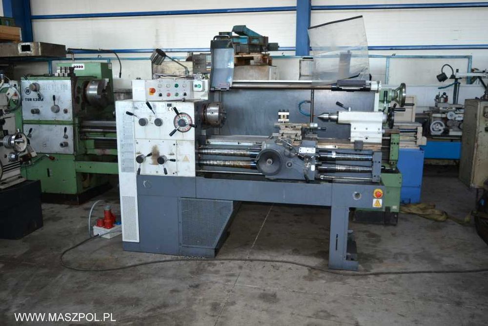 Tokarka FAMOT EUROPA TUM x 1000 - wrzeciono 54 mm - FILM !