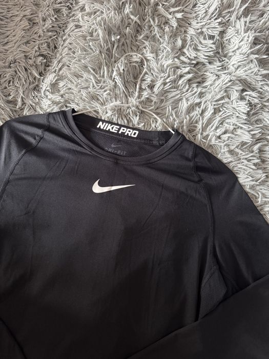 Новий чорний спортивний чоловічий рашгард Nike Pro розмір XL