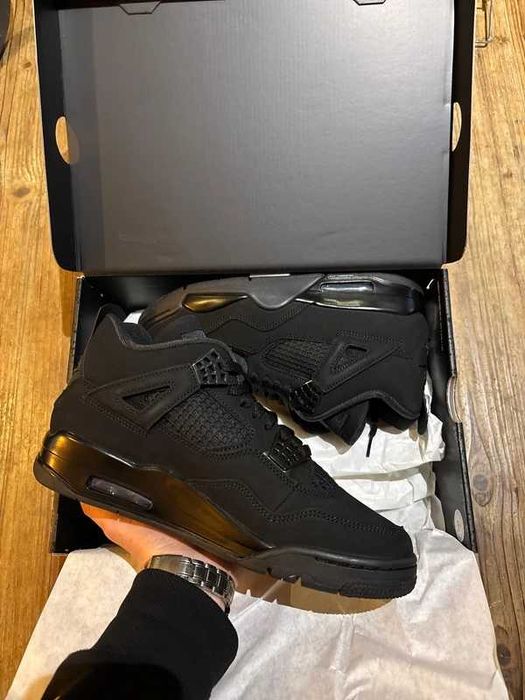 Nowe Jordan 4 Retro Black Cat Eu.40