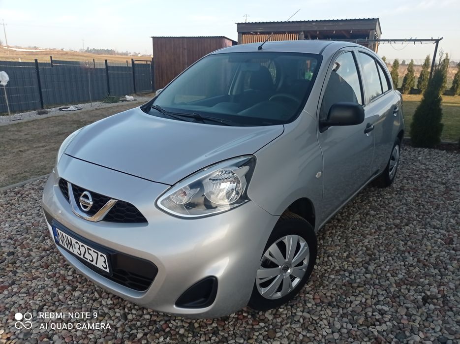 • Nissan MICRA • 2015 rok • benzyna • klimatyzacja • PDC •