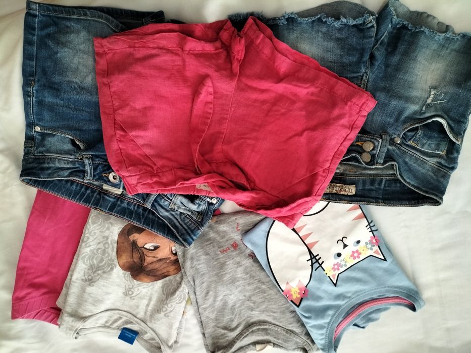 Lote roupa rapariga 7/8 anos várias marcas