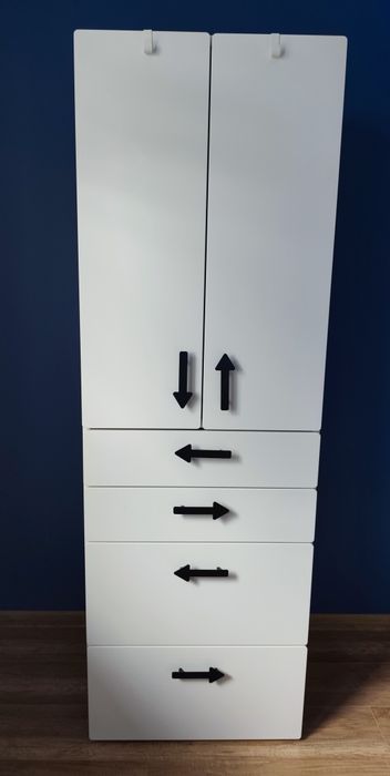 Szafa IKEA z 4 szufladami 60x42x181 cm
