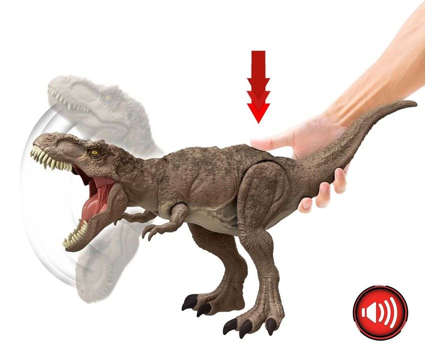 Динозавр Тиранозавр Рекс Jurassic World Tyrannosaurus Rex Figure