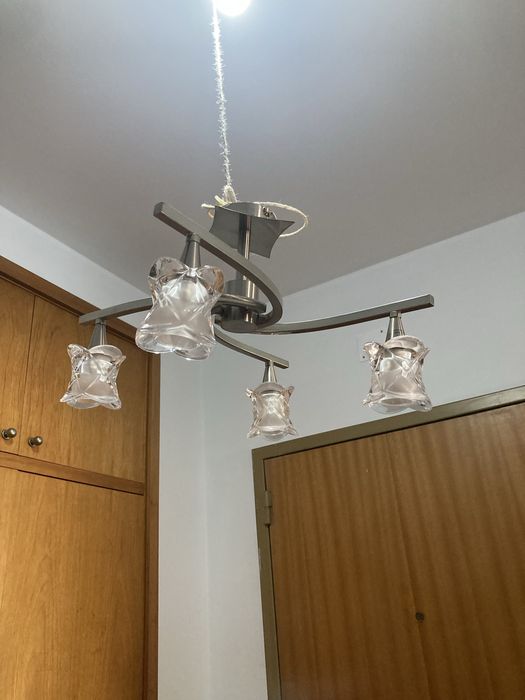 Conjunto de candeeiros vintage