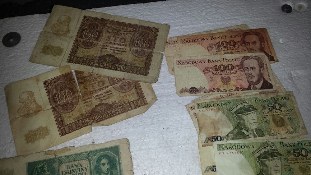 Stare Monety Polskie Zagraniczne Kopiejka CCCP Banknoty PRL Kopiejki