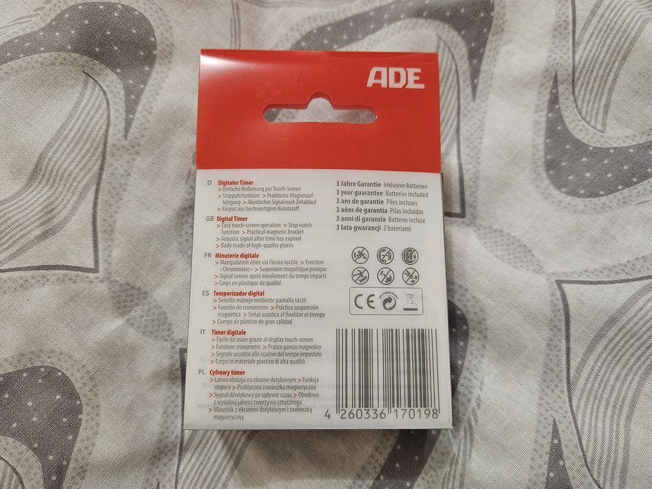 Цифровой таймер ADE digitaler timer TD 1302