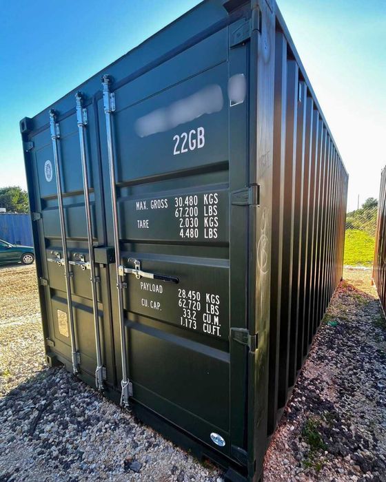 Contentor Marítimo Transformado de 6 metros (20') - Sob Encomenda