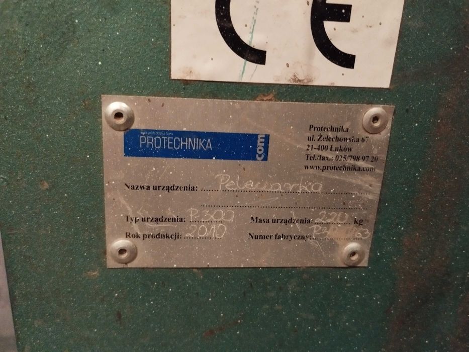 Peleciarka 7,5 kw Protechnika P300