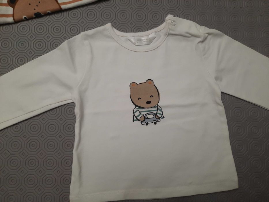 Camisola branca urso Mayoral