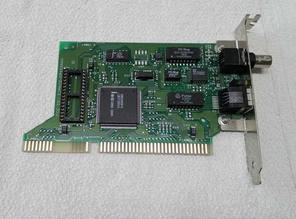 [PC Vintage] Placa rede ISA - Intel PRO/10+
