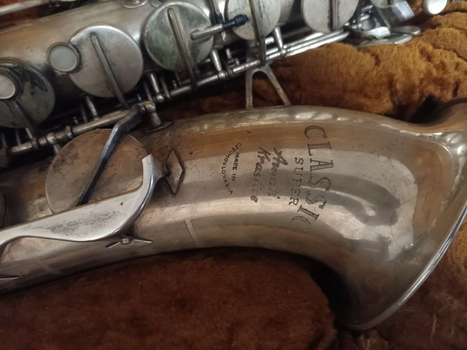Саксофон Amati Classic Super (I), серебро