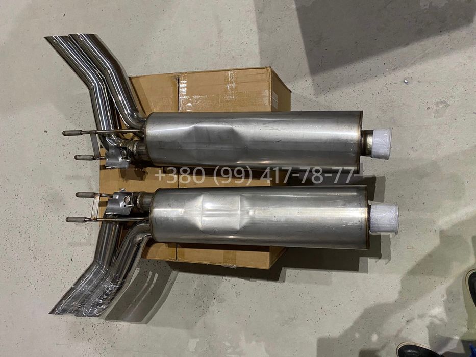 Выхлопная система BRABUS Mercedes W463A W464 G63 G500 Выхлоп Насадки