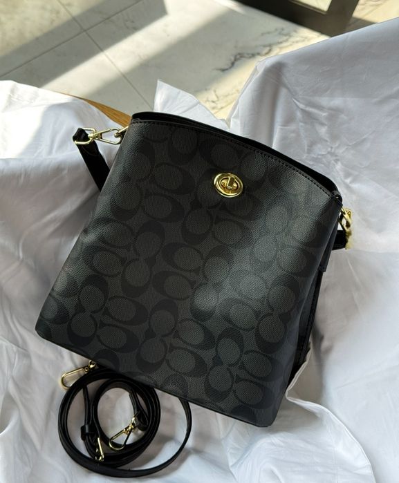 Стильна сумочка tote bag Coach в 4 кольорах