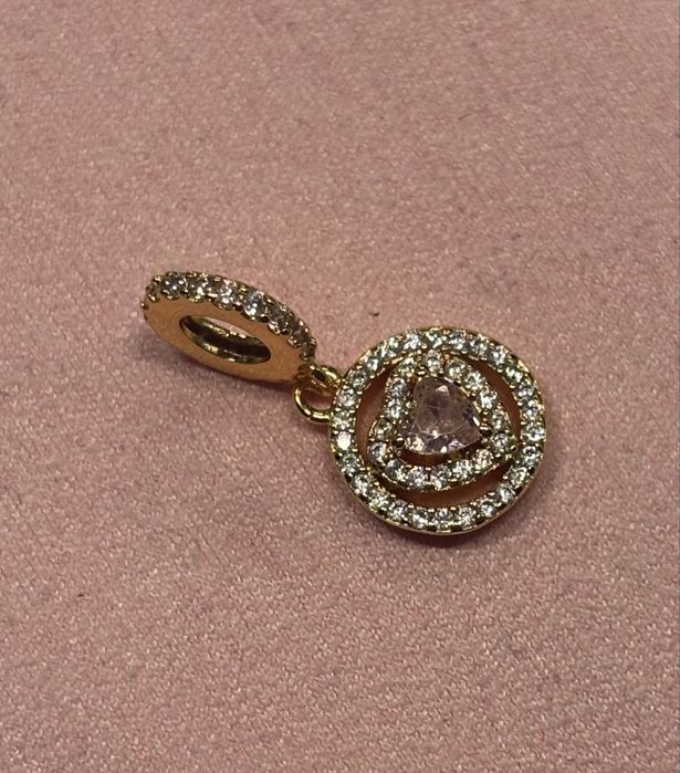 Charms zawieszka serduszko do bransoletki typu Pandora