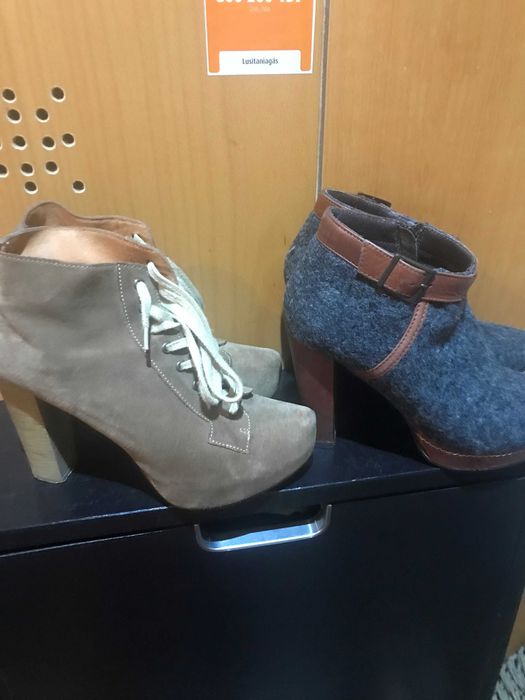 Vendo Sapatos/Botas multimarcas Nº38/39 (TOMMY; CalvinKlein, etc)