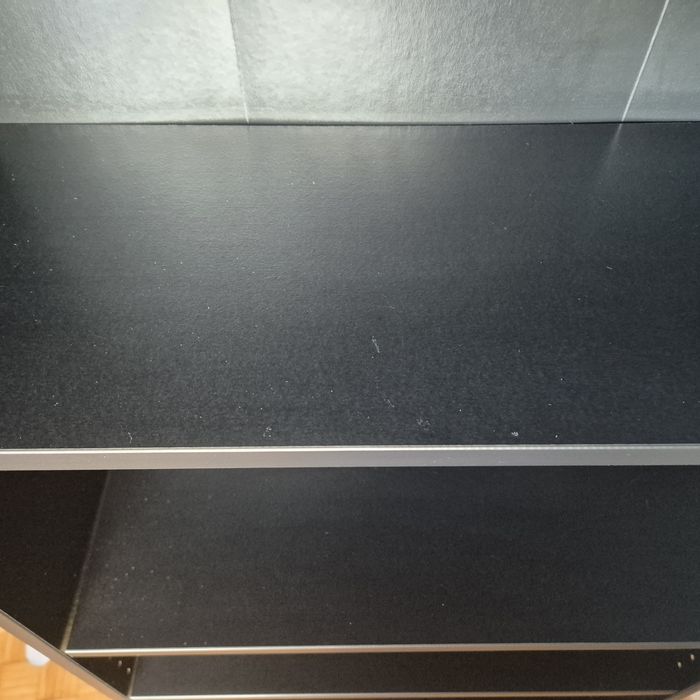Regał na książki IKEA – 180x60 cm – czarny