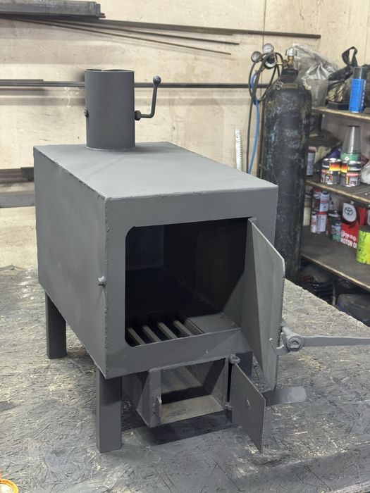 Буржуйка з товстого металу 3 мм