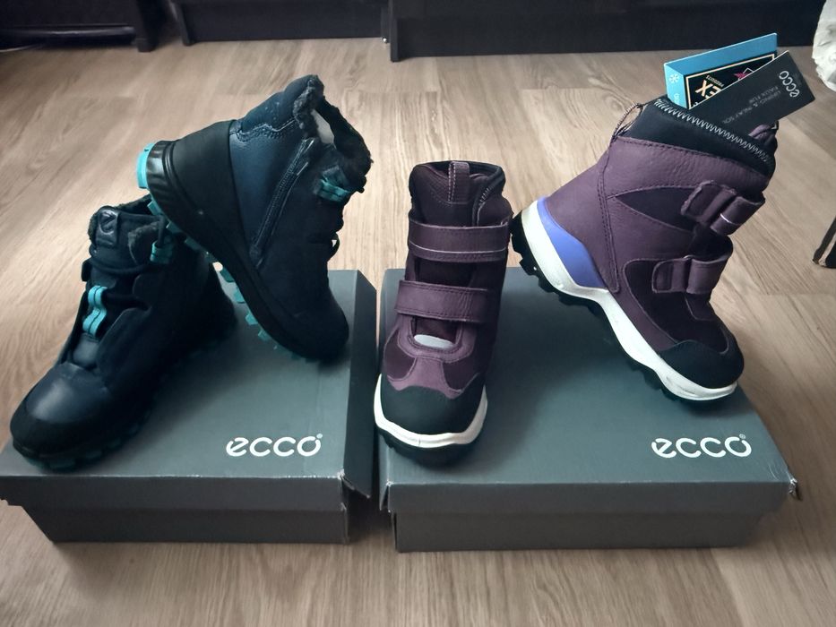 Новые зимние ботинки ecco 30,31р