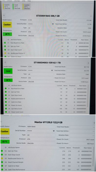 Retro PC 3xHDD 1,6TB 4GB Ram Linux Mint +Dodatkowe GPU