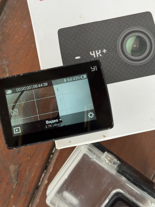 Yi 4k+ экшен камера xiaomi