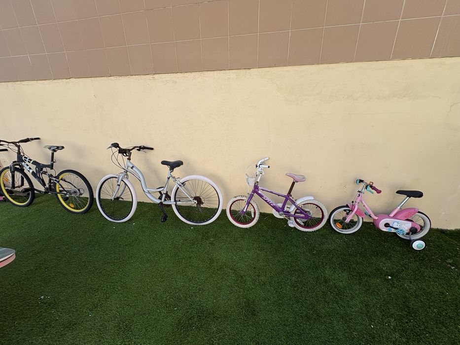 Bicicletas pack 4