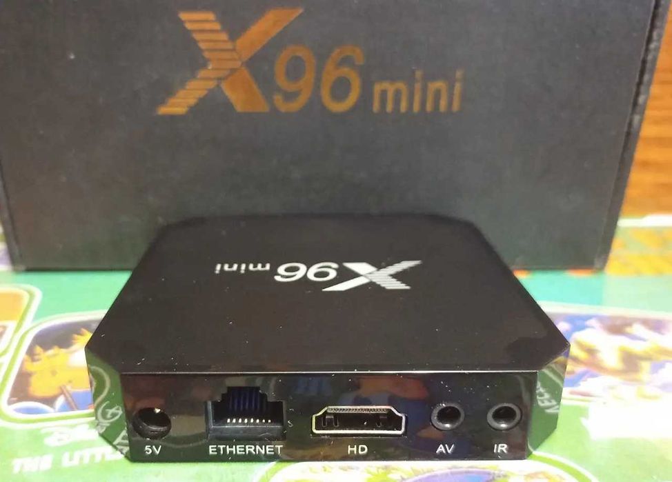 Приставка смарт тв бокс smart tv box x96 mini 4-ядерная 2/16Гб андроид