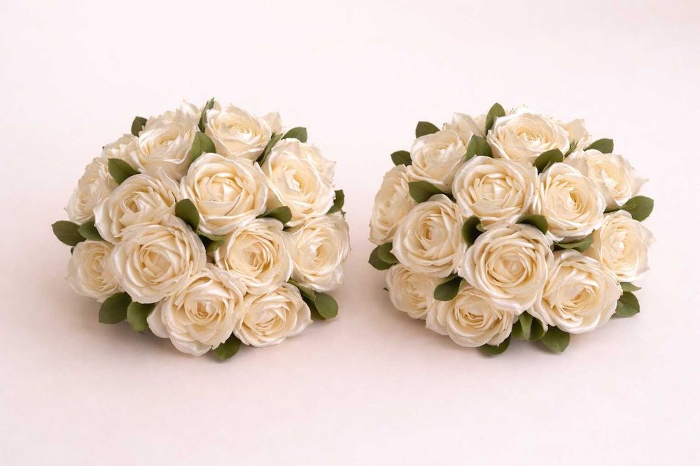 Квіти з атласної стрічки