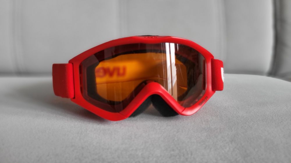 Sprzedam gogle UVEX SPEEDY CAT czerwone