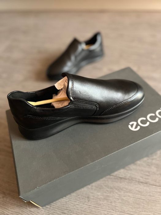 Черевики Ecco Aquet p. 44 Сліпони Туфлі Street Soft Шкіра Нові Оригінал
