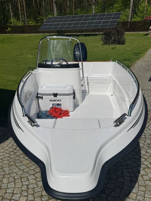 Łódź HR 460 Fishing Suzuki 50 KM 2024 +przyczepa Brenderup