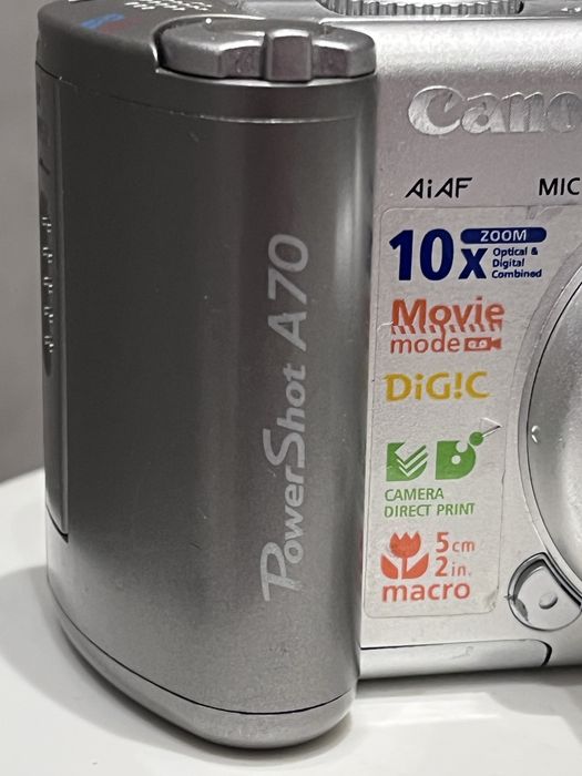 Canon powershot A70